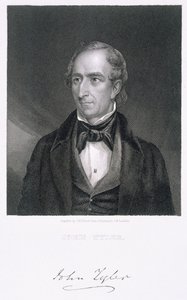 John Tyler, graveret af John B. Forrest (1814-70)